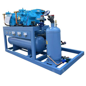 Unidad Condensadora de 100HP/200HP para Refrigeración, Intercambiador de Calor para Congelación en Cámaras Frigoríficas, con Compresor Semihermético Paralelo - Product Image 2