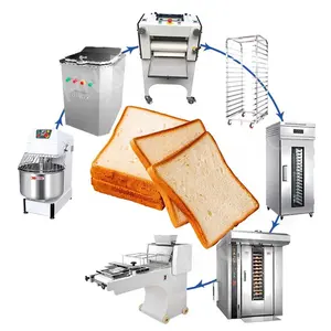 HNOC Mini Bread Production Line Bun Maker Make Turkish Machine Equipment China Price Commercial of Bakery