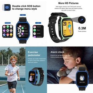D8 trẻ em Sim Thẻ smartwatch wifi GPS vị trí SOS máy ảnh <span class=keywords><strong>Android</strong></span> 4 gam cuộc gọi <span class=keywords><strong>video</strong></span> voice <span class=keywords><strong>chat</strong></span> Kid an toàn thông minh đồng hồ D8 - Product Image 5
