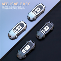 Coque de clé de voiture intelligente en alliage de zinc de haute qualité pour Mazda 3 Axela Mazda 6 Atenza CX-4 CX-5 CX-7 Accessoires de clé de voiture