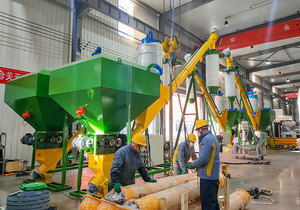 Convoyeur de poudre circulaire, équipement de convoyeur à vis, avec trémie - Product Image 3