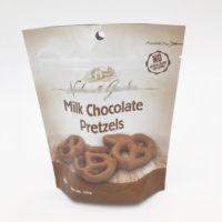 Sachet d'emballage alimentaire en plastique personnalisé avec impression numérique pour biscuits, chocolat, bonbons