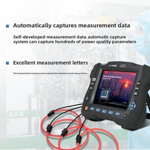 Analisador de Qualidade de Energia Trifásico CEM DT-7760, Analisador de Espectro para Monitoramento e Manutenção da Qualidade de Energia, Certificado CE - Product Image 3