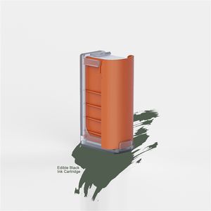 Nouveauté 2025 ! Cartouche d'encre comestible noire automatique pour imprimante alimentaire portable PrintPen, pour œufs, café, gâteaux, macarons, etc. - Product Image 1