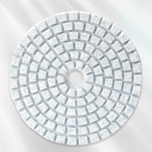 Disco de Pulido de Diamante de 4 Pulgadas para Pulido en Húmedo, Triangular, para Granito, Mármol y Piedra - Product Image 1