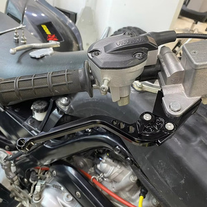 Palancas de Freno y Embrague de Aluminio CNC NICECNC de 170 mm para <span class=keywords><strong>Yamaha</strong></span> Raptor 700/R/SE 2008-2019 2020 - Product Image 2
