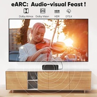 Câble à fibre optique AOC 8K 2.1, 48 Gbit/s, 60 Hz, 4K 120 Hz, 3D, plaqué or, haute vitesse, paire torsadée coaxiale, moniteur, projecteur, DVD
