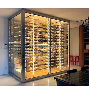 wine cooler single zone integrated wine refrigerator cabinet design minimalist living room wine home bar cabinet