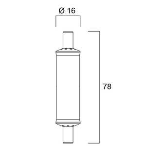 Ampoule LED R7s 78mm, 470lm, 827 sl - éclairage efficace pour les espaces intérieurs, idéal pour les lampes et les appliques. - Product Image 2
