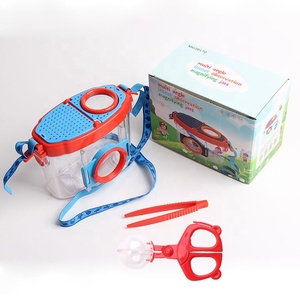 ขวดแก้วแบบพกพาพกพาสำหรับการสำรวจกลางแจ้งแว่นขยายดูแมลงพลาสติก - Product Image 3
