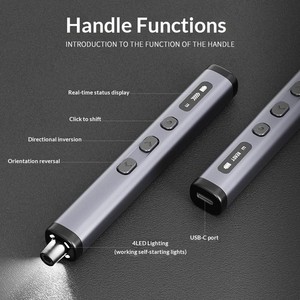 <span class=keywords><strong>JIAFA</strong></span> – Kit de tournevis électrique 78-en-1 avec 5 vitesses de couple, écran LED et USB-C pour réparation de téléphones - Product Image 6