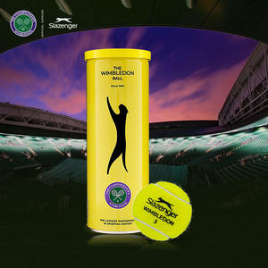 Slazenger Shlesinger Durable <span class=keywords><strong>Tennis</strong></span> <span class=keywords><strong>Wimbledon</strong></span> Pelota Oficial 2025 Nueva Caja 100% Auténtico - Product Image 1