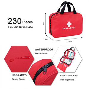 Kit di pronto soccorso <span class=keywords><strong>professionale</strong></span> per casa, auto o lavoro: più forniture mediche di emergenza per campeggio, caccia, escursioni all'aperto - Product Image 4