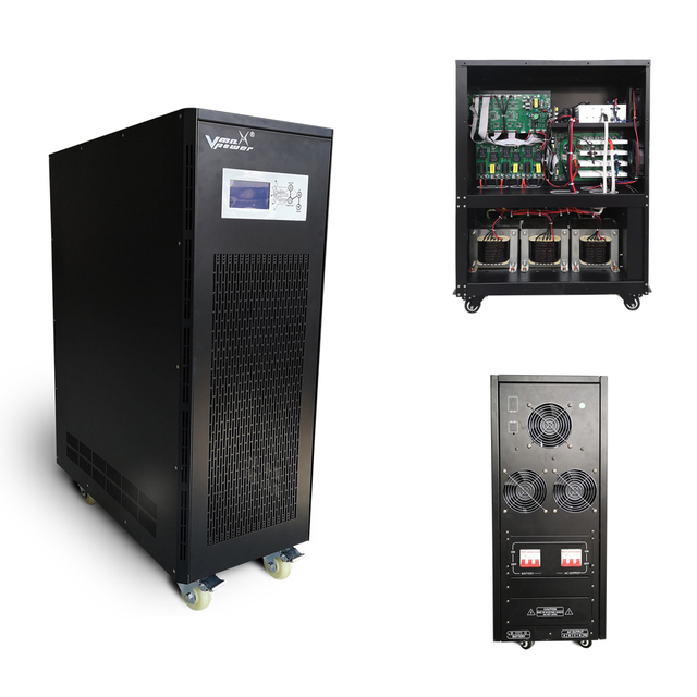 Vmaxpower 12kw Solar Inverter with Battery Charger 12000w 48V DC to AC Inverter Power Inverter
