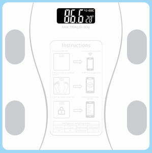 BFS07 Digital <span class=keywords><strong>Smart</strong></span> Weight Bmi Scales Balanza de análisis corporal Balanza de peso de grasa corporal - Product Image 6