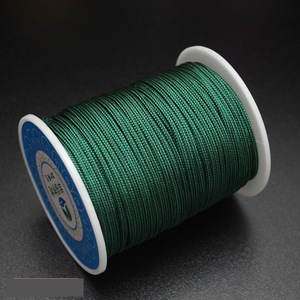 Cordon en nylon tressé à la main de 1 mm et 1,5 mm, durable et résistant, pour bracelets, colliers, perles, porte-clés et fabrication de nœuds chinois - Product Image 6