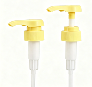 Venta al por mayor de bombas dispensadoras de rosca de plástico de lujo 30/410, tapas de 30 mm para botellas de champú, gel de ducha y jabón líquido. - Product Image 2