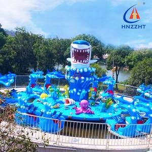 Equipo <span class=keywords><strong>de</strong></span> <span class=keywords><strong>Parque</strong></span> <span class=keywords><strong>de</strong></span> Atracciones Acuáticas para Interiores y Exteriores, Juego <span class=keywords><strong>de</strong></span> Delfines Eléctrico <span class=keywords><strong>de</strong></span> Acero y Fibra <span class=keywords><strong>de</strong></span> Vidrio, <span class=keywords><strong>Isla</strong></span> <span class=keywords><strong>de</strong></span> Tiburones - Product Image 3