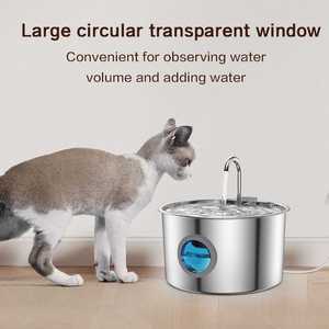 <span class=keywords><strong>Meilleure</strong></span> <span class=keywords><strong>fontaine</strong></span> à <span class=keywords><strong>eau</strong></span> automatique moderne et durable pour animaux de compagnie, écologique, 3,2 L, en acier inoxydable, distributeur d'<span class=keywords><strong>eau</strong></span> silencieux pour <span class=keywords><strong>chat</strong></span> avec USB - Product Image 3