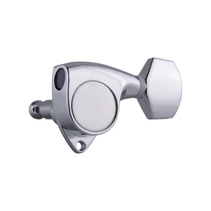 Cabezales de máquina para <span class=keywords><strong>guitarra</strong></span> eléctrica o acústica, 3 cabezales izquierdo y 3 derecho para <span class=keywords><strong>afinación</strong></span> de cuerdas de <span class=keywords><strong>guitarra</strong></span> - Product Image 1