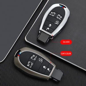 Étui de protection pour clé de voiture en alliage de zinc et gel de silice pour Jeep <span class=keywords><strong>Dodge</strong></span> Journey RAM Chrysler 300, <span class=keywords><strong>porte</strong></span>-clés, accessoires de sac - Product Image 6