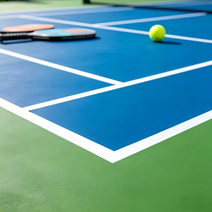 Rollos de Suelo Deportivo Acrílico Modificado Profesional para Canchas de Pickleball y Tenis, Alta Elasticidad, Absorción de Impactos, Duradero - Product Image 1