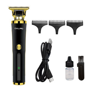 Tondeuse à cheveux rechargeable Daling Push Shear DL 1513 sans fil, 60 minutes d'autonomie, tondeuse à <span class=keywords><strong>barbe</strong></span> pour hommes (noir) - Product Image 1