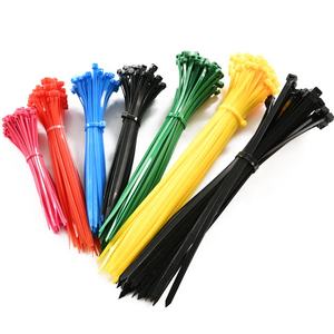 ربطة عنق بلاستيكية ذاتية القفل, 2.5X100 100 الملونة حزمة مصغرة من البلاستيك ربطة عنق ذاتية القفل النايلون أسود أحمر أصفر أخضر أزرق برتقالي - Product Image 3