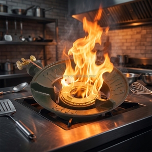 Bruciatore a <span class=keywords><strong>Gas</strong></span> Commerciale in Ghisa KB5, Grande Capacità, Fornello a <span class=keywords><strong>Gas</strong></span> Resistente per Ristoranti, Hotel, Famiglie - Product Image 4