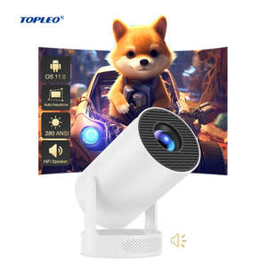 Projecteur intelligent miniature Topleo pour la maison, rechargeable, vidéo Android 11, projecteur 4k UHD, haut-parleur HiFi, Hy300 Pro, projecteur intelligent portable LCD - Product Image 1