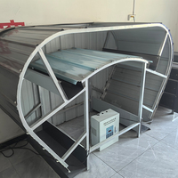 Ventilador de Techo Directo de Fábrica, Claraboya de Ventilación Personalizada OEM para Plantas de Manufactura Industrial