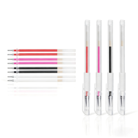 Stylo marqueur professionnel pour sourcils, en plastique, imperméable, blanc et rose, pour microblading, maquillage permanent, fournitures de tatouage