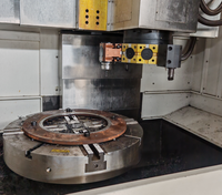 Tour vertical CNC à broche unique robuste 2 axes VTC900, haute rigidité, 10 postes à outils, haute précision 0,02 mm, automatique
