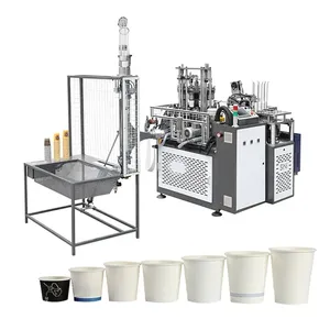 High Speed Paper Cup Production Line Manufacture Cutting And Printing Machine Price Of Paper Cups Machine