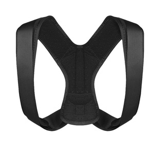 Gran oferta Corrector de postura ajustable, cinturón de soporte de espalda superior para <span class=keywords><strong>cuello</strong></span>, hombro, clavícula, ofrece protección para aliviar el <span class=keywords><strong>dolor</strong></span> - Product Image 4