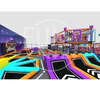 Aire de jeux intérieure commerciale multifonctionnelle pour enfants, grande taille, avec équipement de conception de parcs de jeux souples, thèmes optionnels, pour l'exportation mondiale