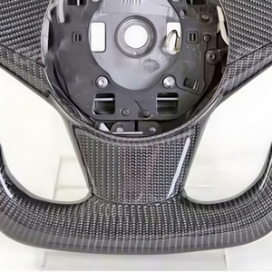 Volant en cuir personnalisé avec LED et fibre de carbone pour <span class=keywords><strong>BMW</strong></span> E60 E63 M6 M5 E61 E64 525i 530 630 <span class=keywords><strong>650</strong></span> Série 5 Série 6 - Product Image 3