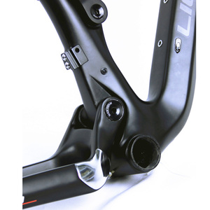 29er đầy đủ hệ thống treo xe đạp leo núi <span class=keywords><strong>Carbon</strong></span> nổi tiếng, 17 ", 19" Enduro sợi <span class=keywords><strong>carbon</strong></span> Khung đầy đủ hệ thống treo <span class=keywords><strong>MTB</strong></span> khung - Product Image 3