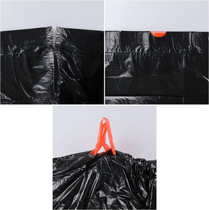 Custom Logo Bin Liner hdpe profumato coulisse sacco della spazzatura con coulisse da cucina alta coulisse <span class=keywords><strong>sacchi</strong></span> della spazzatura da 13 galloni - Product Image 4