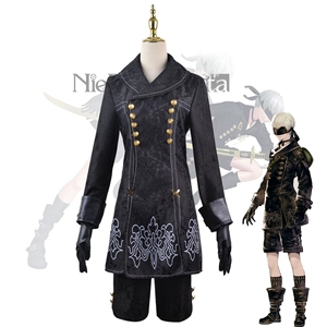 Disfraz de <span class=keywords><strong>Cosplay</strong></span> de Nier Automata, Traje Sexy de Yorha <span class=keywords><strong>2B</strong></span>, Traje de Juego para Mujer, Disfraces de Rol para Niñas, Disfraz de Fiesta de Halloween - Product Image 2