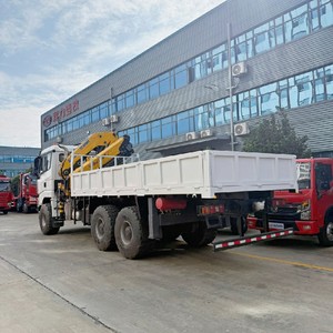 Grue montée sur camion Shacman 6x4 12 tonnes avec flèche télescopique, hauteur de levage maximale de 20 m, à vendre - Product Image 5