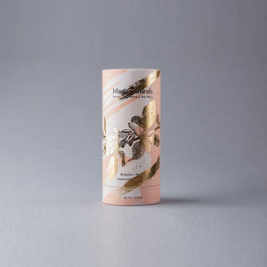 Caja Cilíndrica de Cartón Biodegradable con Inserto de Papel para Envases de Cosméticos, para Crema Facial de Lujo - Product Image 2