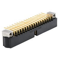 Conector Industrial Rectangular M80 de 34 Pines en Ángulo Recto, Paso de 2 mm, Montaje en PCB para Equipos Industriales