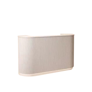 Mostrador de recepción pequeño MDF para muebles de oficina modernos para salón de belleza Bar tienda de ropa Oral Clinic Medical Company - Product Image 1