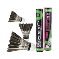 Offre Spéciale professionnel Badminton Volant haut grade volants d'oie pour tournoi meilleur Durable Navette
