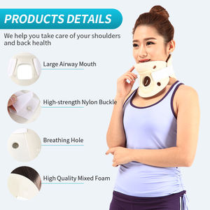Collier cervical universel soutien du cou en mousse correcte soulage la douleur orthèse de soutien du cou pour femmes hommes collier de cou - Product Image 6