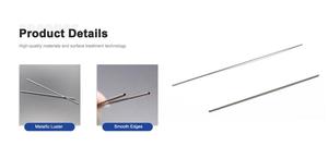 Tubo de Nitinol de Grado Médico - Tubo de Aleación de NiTi Superelástico Biocompatible ASTM F2063, para Stents Coronarios y Marcos de Válvulas Cardíacas - Product Image 4