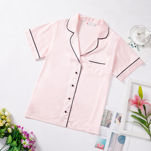 <span class=keywords><strong>Pigiama</strong></span> <span class=keywords><strong>Estivo</strong></span> da <span class=keywords><strong>Donna</strong></span> con Pantaloncini, Vita Elastica e Colletto, Set <span class=keywords><strong>Pigiama</strong></span> Corto per Signore, Vendita all'Ingrosso - Product Image 4