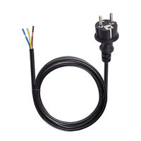 Prise de cordon d'alimentation ca européenne VDE 3 broches 220 ~ 250v 16A prise britannique en gros 16A noir diverses interfaces femelles utilisation de l'équipement