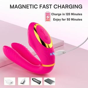 Vibratore Realistico a Doppio Motore con Controllo APP, Stimolatore per Punto G, Clitoride e Capezzoli, Impermeabile IPX7, 9 Velocità, Ricaricabile - Product Image 5